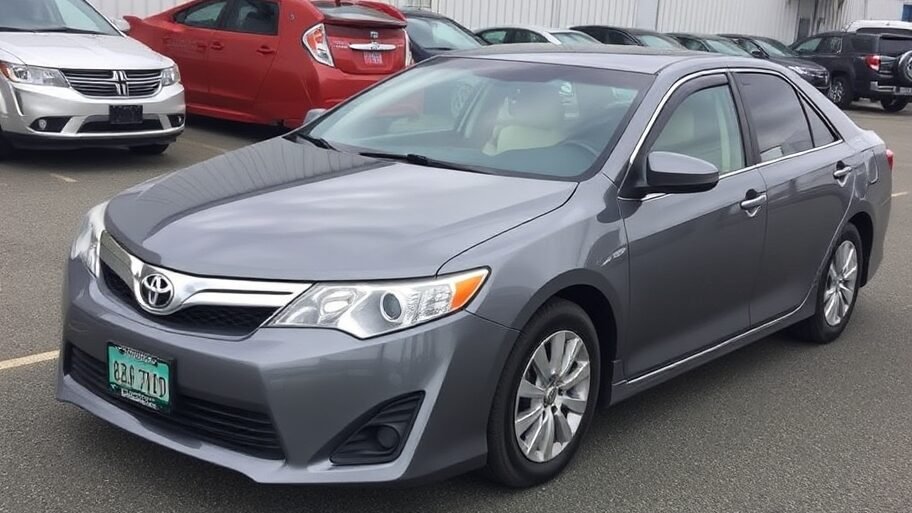 2012 Toyota Grey Camry SE