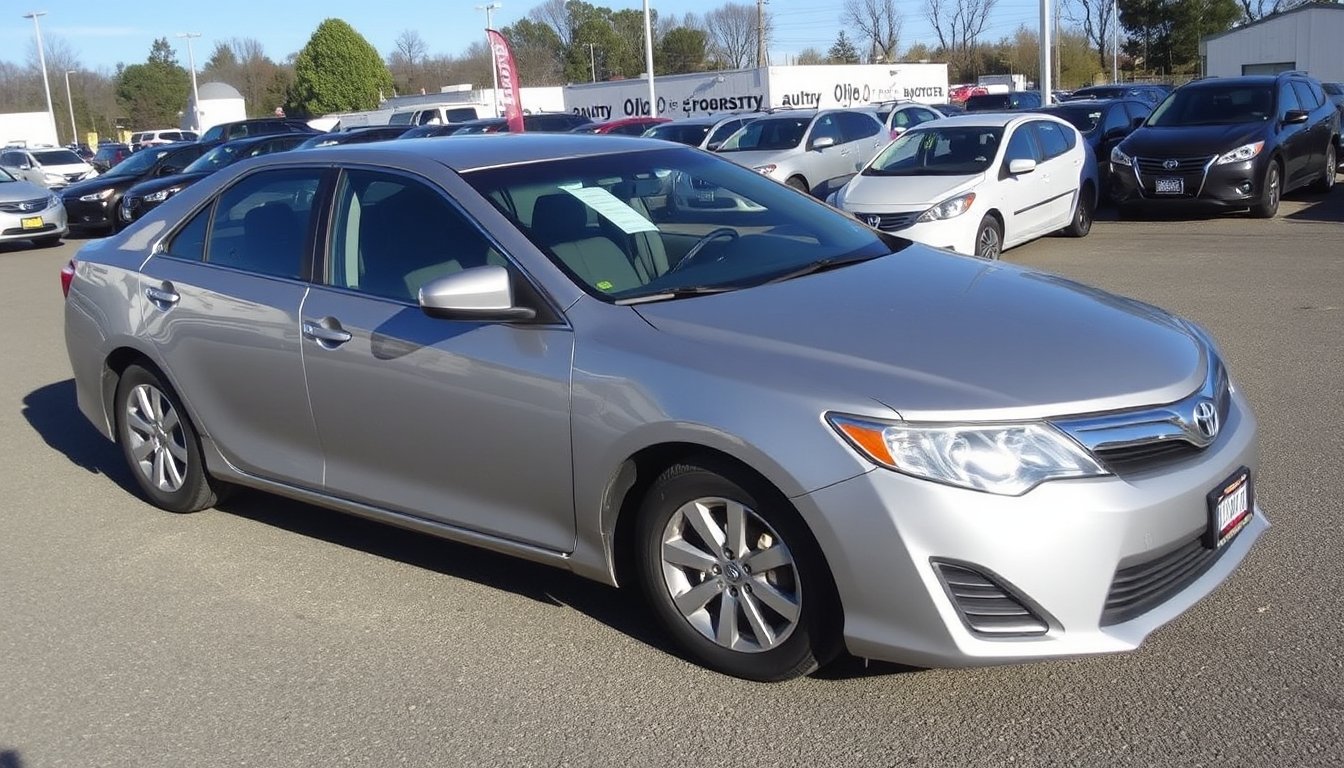 2012 Toyota Camry XLE Sedan